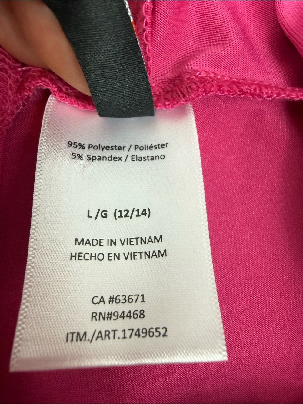 Spyder Hot Pink Active Hoodie Dress - Picture 8 of 8